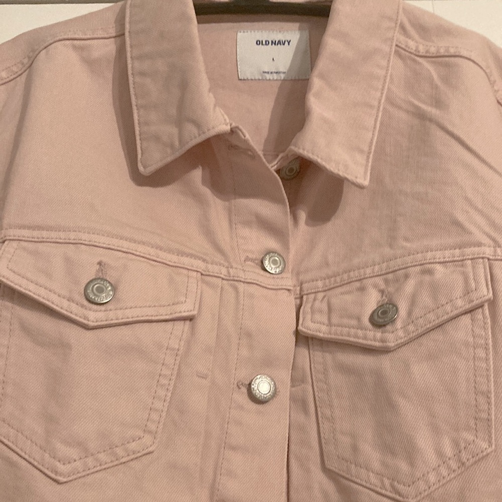 Pink Denim Jacket - Picture 5 of 10